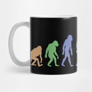 Evolution Moped Vintage Mug